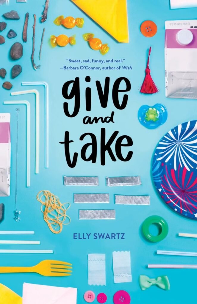 Cover of Give and Take novel by Elly Swartz 
