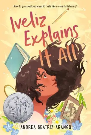 Cover of Iveliz Explains It All novel in verse by Andrea Beatriz Arango 
