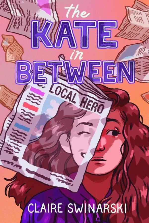 Cover of The Kate In Between novel by Claire Swinarski 