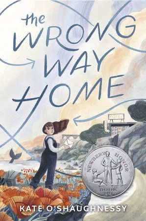Cover of The Wrong Way Home novel by Kate O’Shaughnessy 