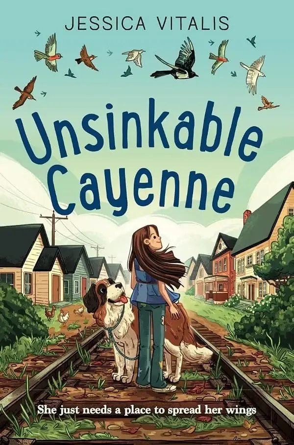 Cover of Unsinkable Cayenne novel-in-verse by Jessica Vitalis 
