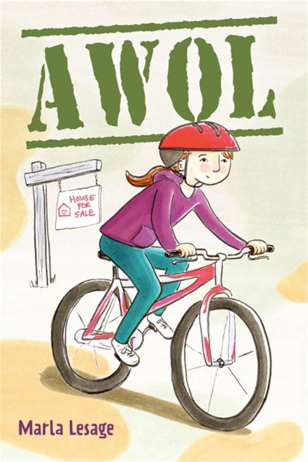 Cover of AWOL graphic novel by Marla Lesage